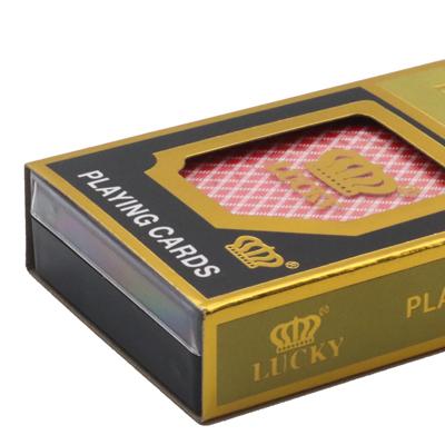 China Good Price Plastic Plastic Paper/Paper/Gift/Box Tin Playing Poker Cards Bare Metal With Fair for sale