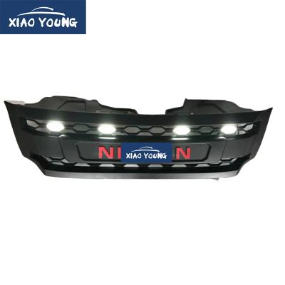 China ABS Front Grill Grille For Navara Np300 With LED for sale