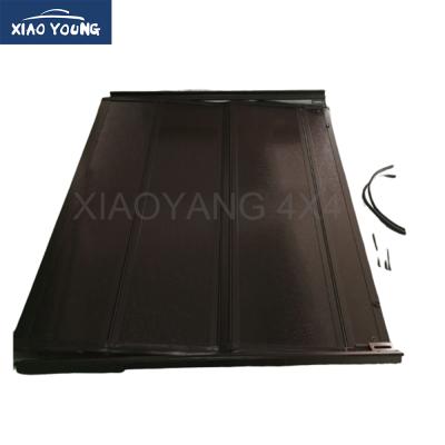 China 4x4 Aftermarket Auto Accessories Cargo Protector Hard Quadruple Bed Tonneau Cover For Hilux for sale