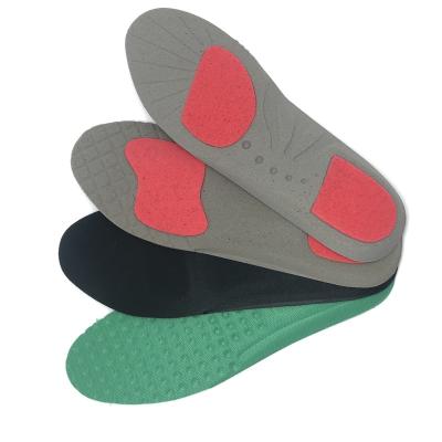 China Comfortable Foot Protection Footfore Insoles Sport Plantar Fasciitis Gel Cushion PU Arch Support Orthotics Insole for sale