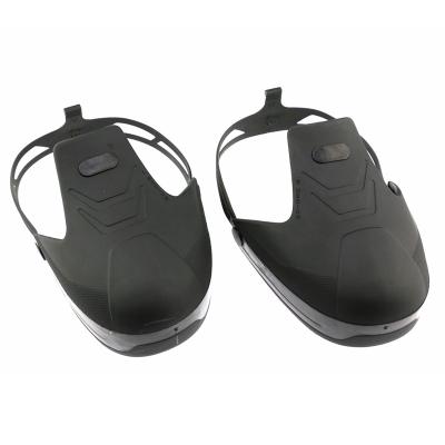 China Recyclable Anti-smash Anti-slip TPU shoecover with steel toe cap for shoes for sale