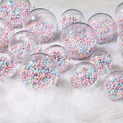 China Wholesale Clear 20cm Acrylic Ornament Jewelry Plastic Picosecond Hollow Ball 4cm 8cm 10cm 12cm 16cm for sale