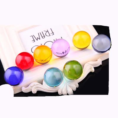 China China Solid Clear Colored Crystal Marbles Small Borosilicate Glass Balls for sale