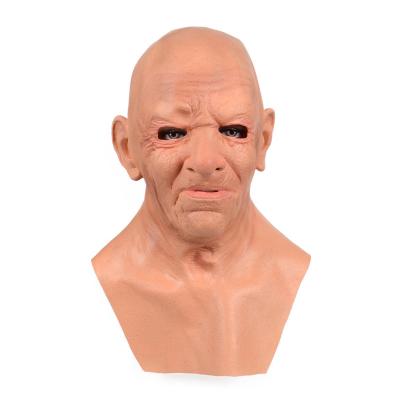 China Perfect for Halloween April Fools Day Halloween April Fools Day Horror Personal Latex Full Face Bald Full Face Latex Realistic Custom Mask Te koop