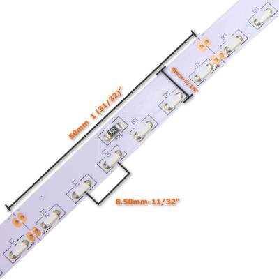 China Theme park side lighting smd 335 3014 led flexible strip light 12V 120led/m sicilon IP65 glue waterproof for sale