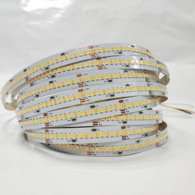 China Hotel high brightness smd 2835 changeable double color 192leds flexible led strip light for sale