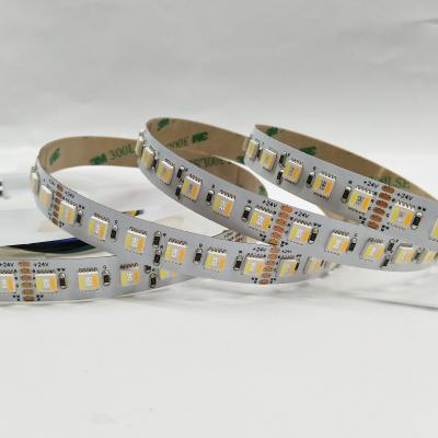 China Hotel ETL RoHS CE WW-RGB-W 5050 5in1 24V 96led/m led strip light for sale