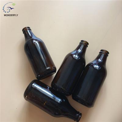 China Beer HOT SALE! ! 250ML 290ML 275ML ​​Juice Ring Pull Caps Amber Type Glass Bottle With Aluminum Cap And Ring for sale