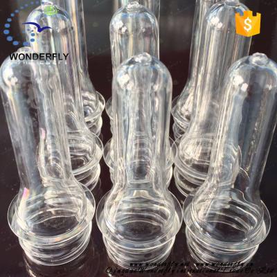 China 30mm Various Models Plastic Pet Bottle Tube Embryo For Prefrom Mineral Water Bottle for sale