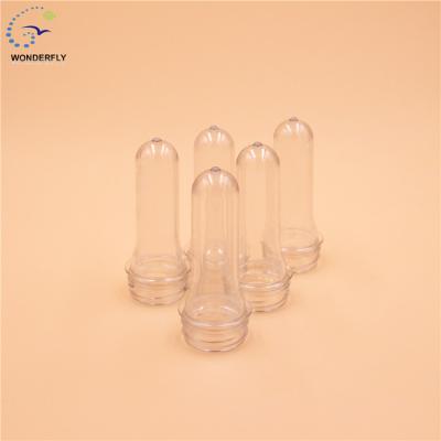 China 30mm Plastic Pco Neck Pet Bottle Preform, Preform Bottle Price, Pet Prefrom for sale