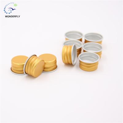 China Company manufacturer wondefly 12mm pilfer proof metal screw aluminum cover cap for sale