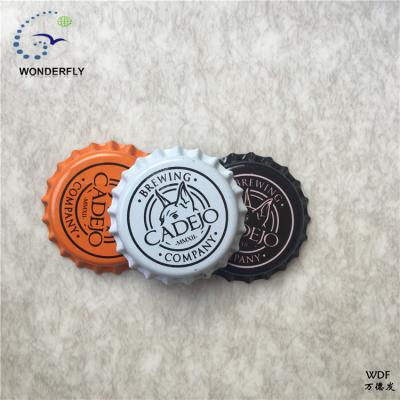 China Non Spill 26mm Metal Beer Bottle Drinking Cap And Used Beer Bottle Crown Caps for sale