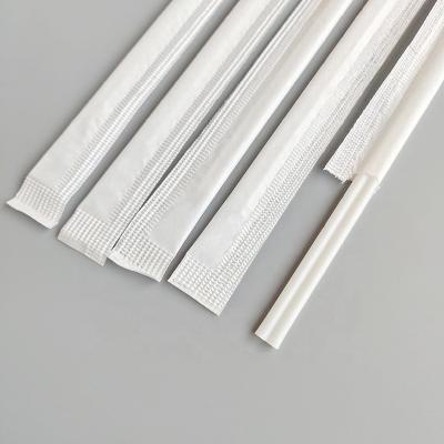 China Eco Friendly Plastic PLA Cocktail Drinks Sip Stir Sticks Plastic Coffee Stirrers Coffee Straws for sale