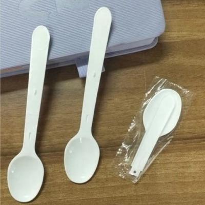 China Food Grade Plastic PP Scoop Foldable Ice Cream Spoon for sale