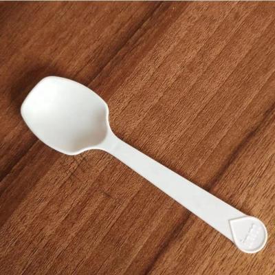 China Plastic Spoon Food Grade PP Spoon Ice Cream Cream Spoon Individually for sale