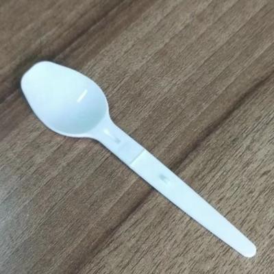 China Plastic Spoon Food Grade PP Spoon Ice Cream Cream Spoon Individually for sale