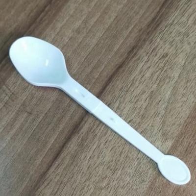 China Food Grade PP Plastic Mini Spoon Disposable Plastic Spoon Small for sale