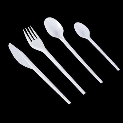 China Picosecond Plastic Disposable Cutlery Chinese Soup Spoon for sale