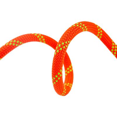 China 10.5mm Orange Nylon Braid PA Nylon Hot Selling Static Climbing Rope with UIAA for sale