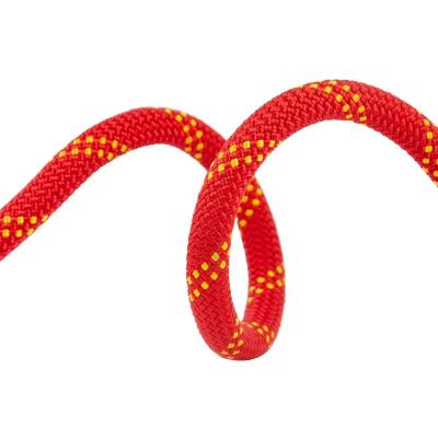 China Red Nylon Safety Rope Wholesale Red Outdoor Static Climbing Fire Rescue Rope CE Certified for sale