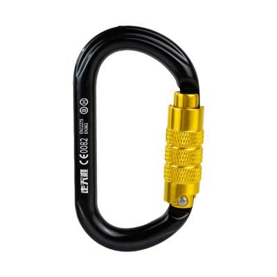 China Aluminum Alloy Zoutianya Brand O-Shaped Aluminum Climbing Carabiner for sale