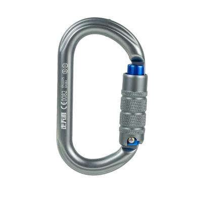 China Aluminum Alloy Zoutianya Brand O-Shaped Aluminum Climbing Carabiner for sale