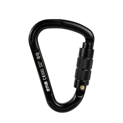 China Aluminum alloy zoutianya brand pear shaped aluminum climbing carabiner for sale