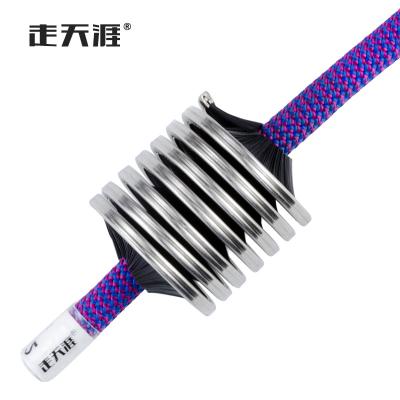 China High Quality Nylon Stainless Steel Rope Rope Brush for Climbing Rope Brush Cleaning from China for sale