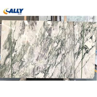 China Modern purple green marble for wall countertop surface for sale