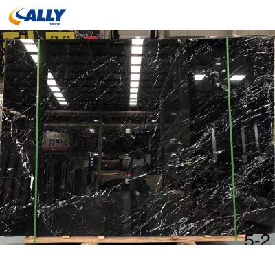 China Modern Top Sponsor Listing China Black Marble Suppliers High Quantity Black Marble Italy Black Marble Slab for sale