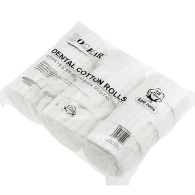 China ZOGEAR High Absorbent Capacity Surgical Cotton 100% Dental Cotton Rolls , Dental Disposable Product for sale