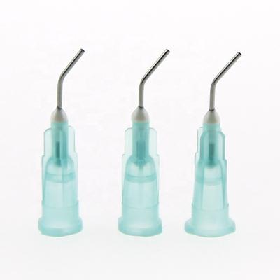 China Wholesale 18g, 20-25g PP+Stainless ZOGEAR Disposable Dental Pre-Bent Needle for sale