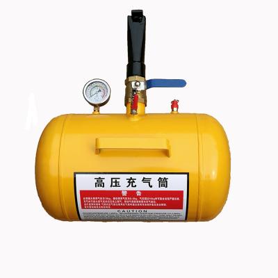 China Wholesale Yellow 5 Gallon Puenmatic Seating Sandblaster Bead Seater Auto Repair Tool Car Tire Sander Tool for sale