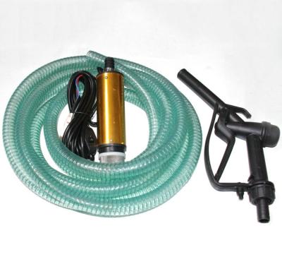 China Wholesale 12v portable submersible diesel transfer pump submersible pump nozzle combination set/maker for sale