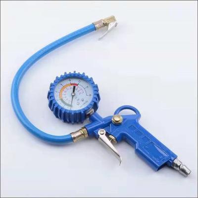 China Auto Repair Tire Inflation Gun Used For Vehicle Pressure Test Tool Tire Pressure Gauge Inflator Gun Digital Pressure Gauge for sale