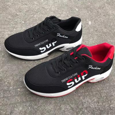 China ShoesGoods Factory Cheap Fashion Mens Sports Casual Breathable Shoes In Stock for sale