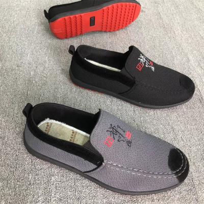 China New Men's Casual Shoes Cheap Canvas Shoes Upper Cheap Men's Zi Breathable Shoes for sale