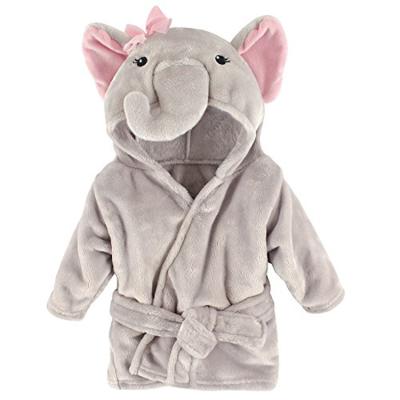 China Fleece Design Fleece Baby Animal Bathrobe Newborn Breathable Hooded Baby Bathrobe for sale