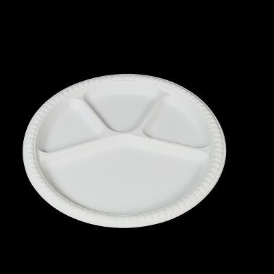 China Wholesale Disposable Biodegradable Cornstarch Disposable Compostable Tableware T07 Cornstarch Compostable Tableware for sale