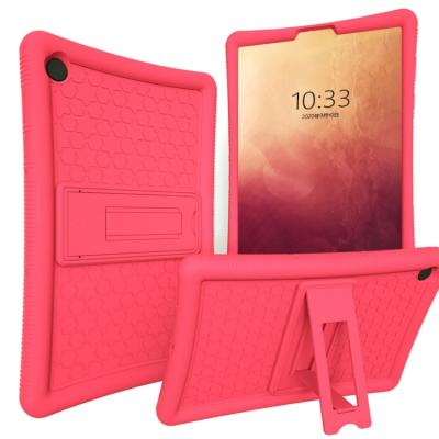 China Best Selling 2022 New Design Shockproof For Lenovo M10 Plus TB-X606 Tablet Case Cover Cute iPad Case Silicone Tablet Case for sale