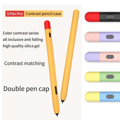 China Samsung Silicone Touch Pen Contrast Pencil Case Protective Shockproof Bag for Samsung Galaxy Tab S Pro Pen Touch Pen Stylus for sale