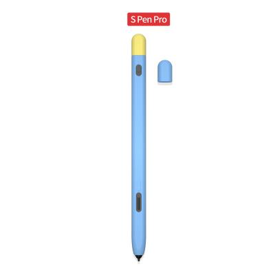 China Samsung S Shockproof Pen Pro Stylus Silicone Pencil Case is suitable for Samsung Galaxy Tab S two-color pen case from anti-drop to pro. for sale