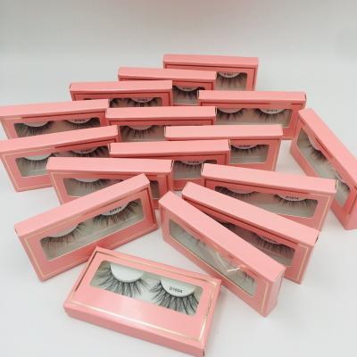 China Long Natural Price 18-20 Mink Fluffy Lashes High Quality From Qingdao Factory 25mm Mink Lashes Siberian Mink Eyelashes for sale