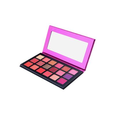 China 2020 New Product Waterproof Vegan Eyeshadow Palette Private Label Purple Colors Pigmented Cosmetics Eyeshadow Palette for sale