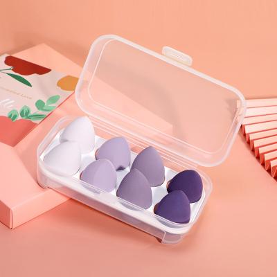 China Soft Microfiber Techniques Beauty Sponge High Quality Blender Real Makeup Sponge With Makeup Sponge Case for sale