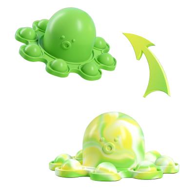 China Play all over the world latest design high quality food grade safety silicone octopus sensory relaxation toys for sale