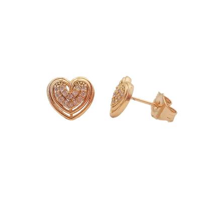 China CLASSIC Hot selling jewelry design heart shaped earrings women's earrings fashion jewelry earrings for sale