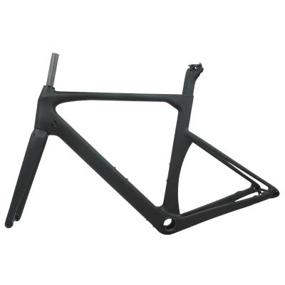 China Road Bikes OEM Road Bicycle Frame Disc Brake Carbon Road Bike Frameset for sale