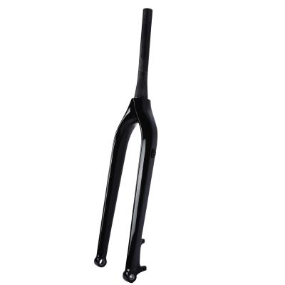 China Lightweight High Quality 26er Snow Bicycle Front Forks Cycling Full Carbon Fiber Mtb Bike Fat Front Forks for sale