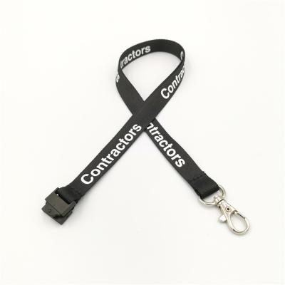 China Cheap New Fashiontable Polyester Design Your Own Lanyard No Minimum for sale